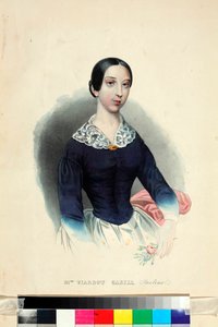 Porträt der Sängerin und Komponistin Pauline Viardot