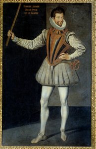 Ganzkörperporträt von Henri I de Lorraine, Herzog von Guise genannt le Scalafre von Unknown artist
