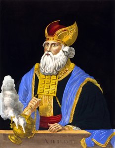 Porträt von Aaron, Bruder von Moses. von Unknown artist