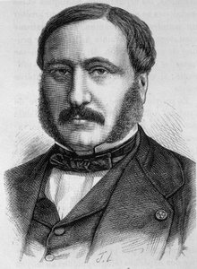 Porträt von Adolphe Forcade de la Roquette (1820-1874) von Unknown artist
