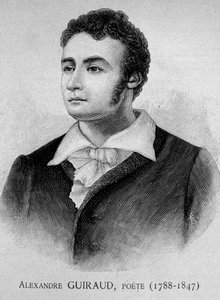 Porträt von Alexandre Guiraud, Dichter (1788-1847)