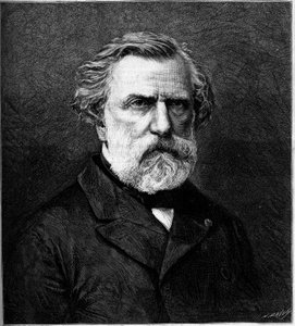 Porträt von Ambroise Thomas (1811-1896), französischer Komponist. Gravur in „Le Monde Illustré“ Nr. 1308 vom 22. April 1882. von Unknown artist