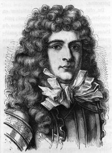 Porträt von Anne Hilarion de Costentin, Comte de Tourville (1642-1701), französischer Admiral - Gravur von Unknown artist