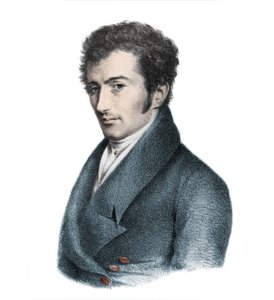 Porträt von Anselm Hüttenbrenner (1794-1868) österreichischer Komponist von Unknown artist