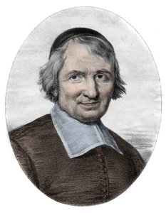 Porträt von Antoine Arnauld (1612-1694), französischer Priester, Theologe, Philosoph und Mathematiker, Mitglied der Jansenisten