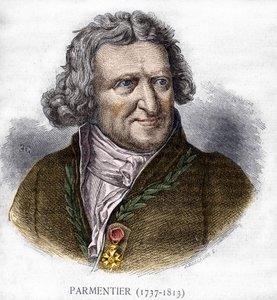 Porträt von Antoine Augustin Parmentier (1737 - 1813), französischer Militärapotheker und Agronom (in „Les Contemporains“, Ende 19. Jahrhundert)