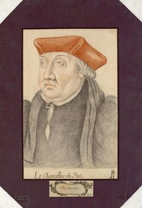 Porträt von Antoine Duprat (1463-1535) von Unknown artist