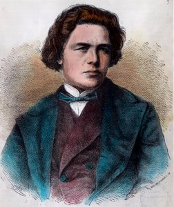 Porträt von Anton Rubinstein (1829-1894) von Unknown artist