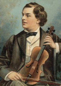 Porträt von August Wilhemj, deutscher Geiger (1845-1908) von Unknown artist
