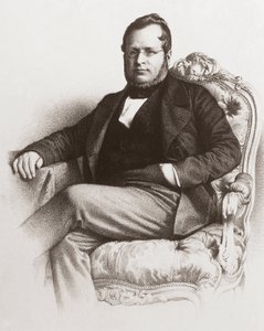 Porträt von Camillo Benso Graf von Cavour (1810 - 1861) von Unknown artist