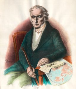 Porträt von Charles Fourier (1772-1837), französischer sozialistischer Theoretiker