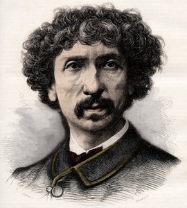 Porträt von Charles Garnier (1825-1898), französischer Architekt - Gravur in „La musique populaire“ illustrierten Wochenzeitung - 1882 von Unknown artist