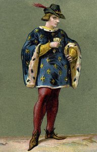Porträt von Karl VI. (1368-1422), König von Frankreich
