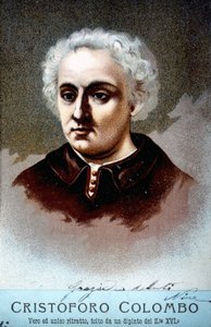Porträt von Christoph Kolumbus von Unknown artist