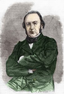 Porträt von Claude Bernard (1813-1878), französischer Physiologe. von Unknown artist