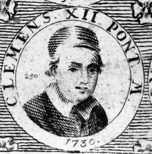 Porträt von Clemens XII. (1652 - 1740). von Unknown artist