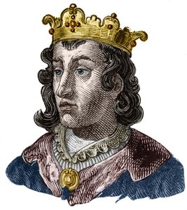 Porträt von Chlothar III. (652-673), König von Neustrien und Burgund von Unknown artist