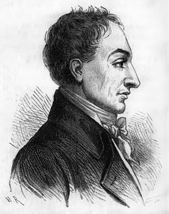 Porträt von Constantin François de Chasseboeuf Comte de Volney - in „Histoire de France“ von Henri Martin, 19. Jahrhundert von Unknown artist