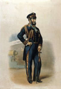 Porträt von Graf Carlo di Persano Pellion (1806-1883), Patriot der italienischen Einheit von Unknown artist