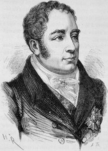 Porträt von Graf Pierre Bruno Daru (1767 - 1829). Gravur aus dem späten 19. Jahrhundert in „Histoire de France“ von H. Martin. von Unknown artist