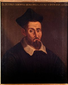 Porträt von Domenico Pietro Ceron, italienischer Musiktheoretiker, Sänger und Priester
