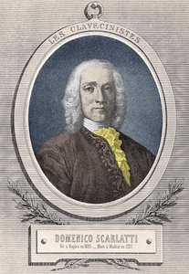 Porträt von Domenico Scarlatti, italienischer Komponist