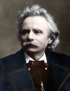 Porträt von Edvard Grieg (1843 - 1907), norwegischer Komponist. von Unknown artist