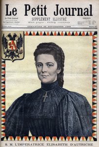 Porträt von Elisabeth von Österreich (Sissi) - in „The Petity Journal“ vom 25.09.1898
