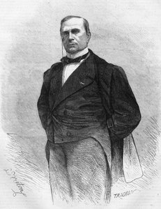 Porträt von Emile de Girardin (1806-1881), französischer Publizist und Politiker, Begründer der modernen Presse. von Unknown artist