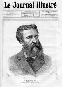 Porträt von Eugene Rene Poubelle (1831-1907), französischer Beamter und Präfekt der Seine - Titelblatt von „The Illustrous Journal“ von 1883 von Unknown artist