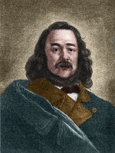 Porträt von Ferdinand Freiligrath (1810-1876), deutscher Schriftsteller