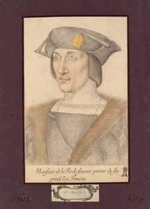 Porträt von François I. de La Rochefoucauld, Graf von La Rochefoucauld von Unknown artist