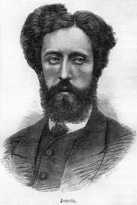 Porträt von François Jourde. Französischer Revolutionär 1843-1893. von Unknown artist