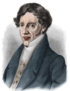 Porträt von Franz Grillparzer (1791-1872), österreichischer Dramatiker