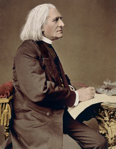 Porträt von Franz Liszt (1811-1886), ungarischer Komponist, Pianist und Dirigent
