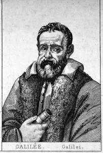 Porträt von Galileo Galilei genannt Galilei (1564 - 1642) von Unknown artist