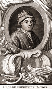 Porträt von Georg Friedrich Händel