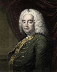 Porträt von Georg Friedrich Händel von Unknown artist