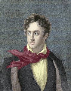 Porträt von George Gordon Noel, 6. Baron Byron, Lord Byron von Unknown artist