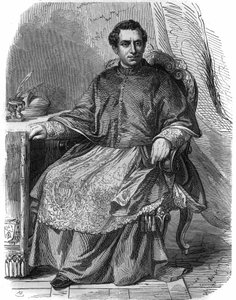 Porträt von Giacomo Antonelli (1808-1878), italienischer Kardinal und Staatssekretär der päpstlichen Regierung