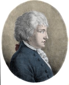 Porträt von Giovanni Battista Pergolesi (Jean Baptiste Pergolese, Jean-Baptiste) (1710-1736), italienischer Komponist. Gravur des 19. Jahrhunderts von Unknown artist
