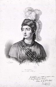 Porträt von Giuditta Pasta (1797-1865).