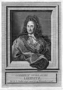 Porträt von Gottfried Wilhelm Leibniz (1646 - 1716)