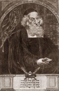 Porträt von Isaac Aboab da Fonseca (1605-1693) - Isaak Aboab Foonseca - Rabbi, Gelehrter, Kabbalist und Schriftsteller von Unknown artist