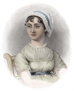 Porträt von Jane Austen (1775-1817), englische Schriftstellerin