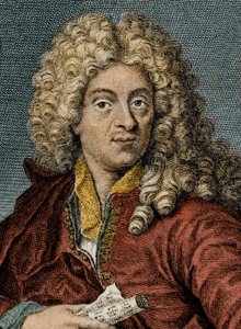 Porträt von Jean-Baptiste Lully, Gravur 19. Jahrhundert - Porträt von Jean Baptiste (Lully (Giovanni Battista Lulli) (1632-1687)