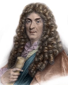 Porträt von Jean-Baptiste Lully - Gravur 19. Jahrhundert von Unknown artist