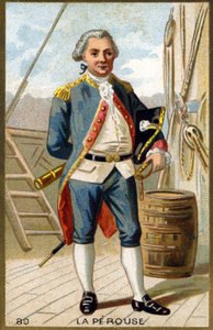 Porträt von Jean-Francois Galaup, Graf von La Perouse von Unknown artist