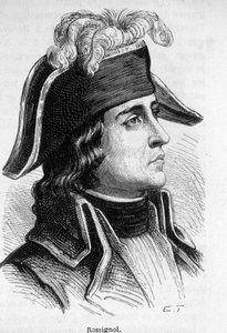 Porträt von Jean Antoine Rossignol, französischer General (1759-1868). von Unknown artist