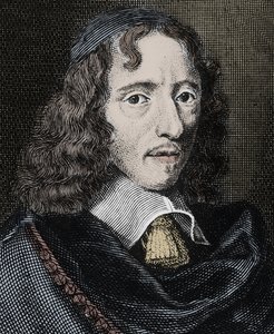 Porträt von Jean Chapelain (1595-1674), französischer Dichter - Gravur von Unknown artist